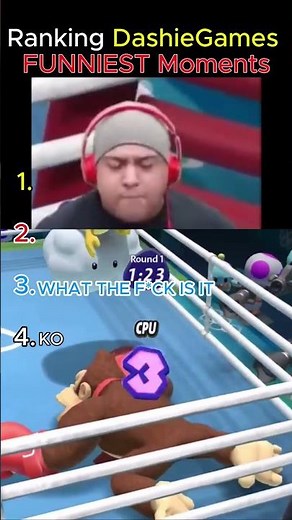 DashieGames Had NO CHILL 😭🔥 | Funny Moments Ranking #shorts #dashiegames #funny #ranking #gaming