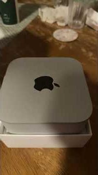 unboxing and first look of the M4pro Mac mini 24 GB ram 2 TB ￼#macminim4 #machine ￼