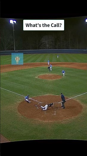 Three Tough Calls On One Play #baseball #umpire #umpiretraining