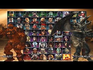 Mortal Kombat: Armageddon All Characters [PS2]