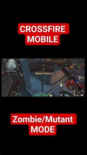 Cross Fire Mobile 2025 Zombie Mode!!! #crossfire #cf #crossfiremobile #zombiemode #gg