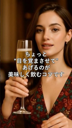 スパークリングワインって、何度で飲むのが正解？ #wine #ワインのある暮らし #ワインの選び方