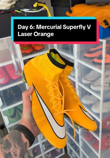 Mercurial Superfly V Laser Orange Boot Collection Day 6