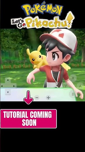 Pokemon let's go pikachu gameplay and tutorial #shorts #gaming