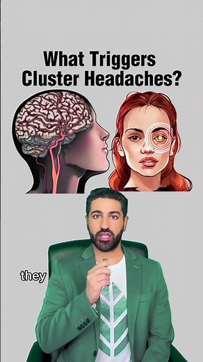 What triggers cluster headaches?