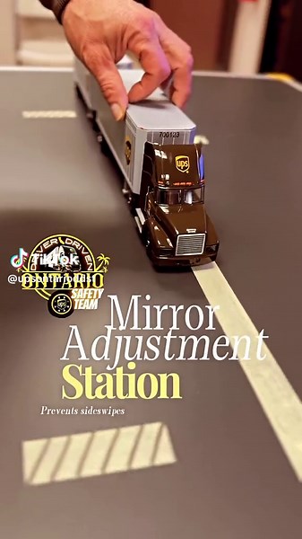 Check out our #upsfeeder truck demo video! Stop by the mirror adjustment station for optimal setup, reducing blind spots. Remember to signal early, master your mirrors, make smooth lane changes, and limit them to avoid sideswipe collisions. Stay focused and educated! #ups #upsjobs #teamsterlocal63 #ontario #california #SafeDriving #mirroradjustment