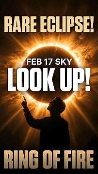 DON'T LOOK DIRECTLY AT THE 2026 ECLIPSE (Safety Warning) #eclipse #astronomy #space