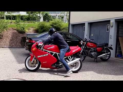 Ducati 900 SS Supersport 1991 Testfahrt - test drive