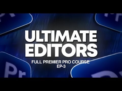 The Effect Controls Panel [PR] tutorial EP-4 |The Ultimate Editors Plan | Multi language free cource
