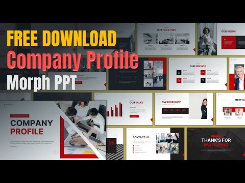 Free Download Exclusive Company Profile PPT Template