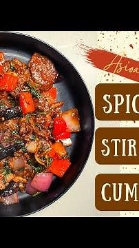 SPICY STIR FRY CUMIN LAMB/ HOW TO COOK CUMIN LAMB/ BEST LAMB STIR FRY RECIPE