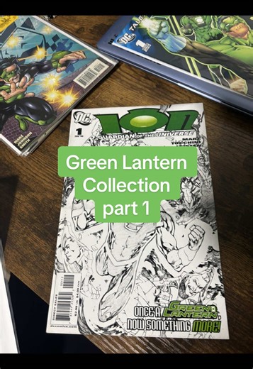 Only reason I’m creating this video is because I got a comment saying I’m not a Green Lantern fan. So my question to you, do you think I am? #comictok #dccomics #greenlantern #fyp #comiccollection