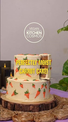 The ABSOLUTE BEST Vegan Carrot Cake Recipe You Need To Try 🥕✨