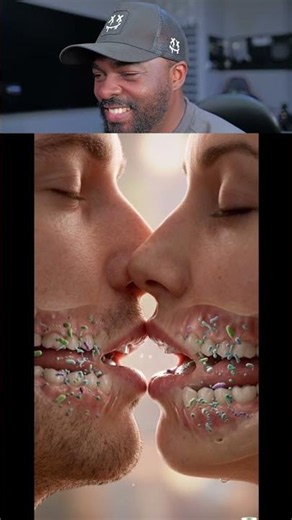 What happens to your mouth when you kiss #bacteria #facts #gross