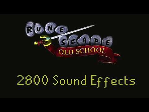 Old School RuneScape - 2700 + Sound Effects -