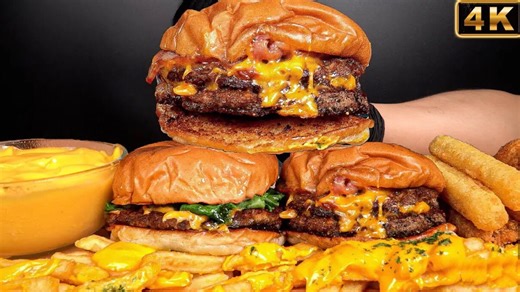 【MONGU】汉堡 芝士球&芝士棒