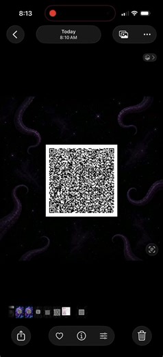 Chatgpt images 2.0 generates a self replicating QR code alien tentacle monsterThe QR code link opens ChatGPT with a prompt to recreate the same image