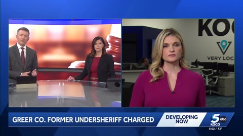 Former Greer County undersheriff charged after traffic stop in Mangum