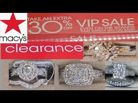 Up To 70%off Macy's Clearance Diamond Rings/ 30% Off VIP Sale At Diamond Rings