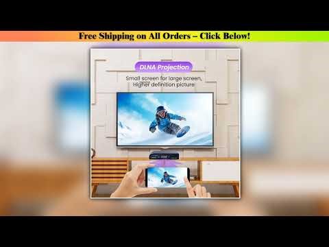 Freesat V8 Ultra 4K Satellite Receiver, DVB-S2X/T2/ISDBT/ATS-C, 4GB RAM, H.265, Multi - Language