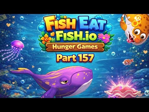 🐠 Fish Eat Fish.io:Hunger Games Walkthrough Part 157 | Mobile Gameplay (Android/iOS)