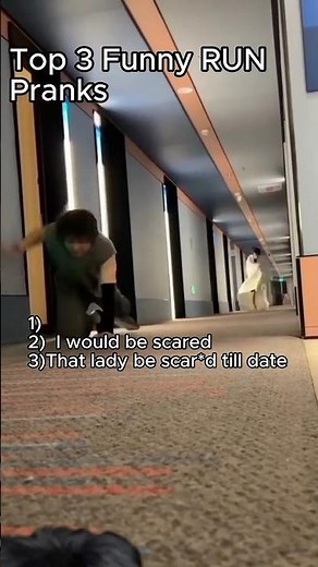 Top 3 Funny RUN Pranks #shortsfeed #run #pranks