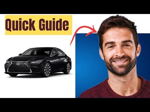 How To Reset Tire Pressure Light On Lexus ES350