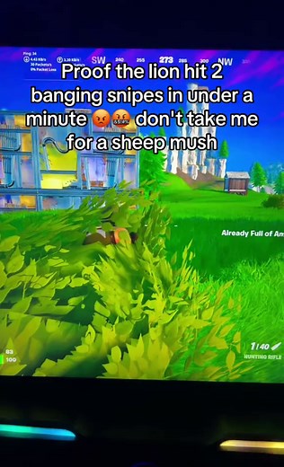 Fortnite: 2 Headshot Snipes in Under a Minute!