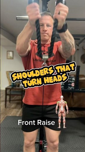 Cable Front Delt Raise