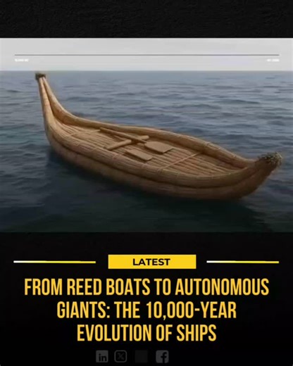 2K views · 285 reactions | From humble reed boats in 8000 BC to...
