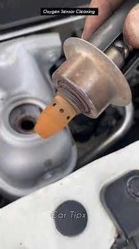 O2 Sensor Cleaning #automobile #mechanic #shorts