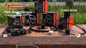 A-Premium Park Assist Camera Rear View Backup Reverse Camera Compatible with Select Chevrolet Models - 2009 2010 2011 2012 Traverse - Replace# 15926125