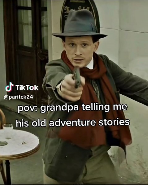 Grandpa's Hilarious Adventure Stories Memes