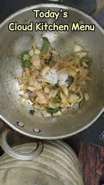 Cloud Kitchen Menu😋😋 #podiidly #lemonrice #potato