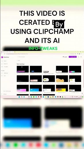 Clipchamp video editor AI fast and easy to use 🤔#clipchamp #video #videoediting #ai #microsoft #edit