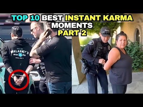 TOP 10 Best INSTANT KARMA Moments Part 2 | Instant Karma Compilation | First Amendment Auditing
