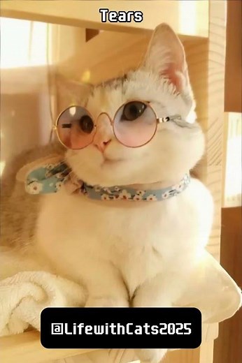 Cat Sings Tears | Sabrina Carpenter Cat Vibe #Shorts