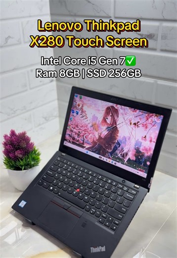 READY✅️ Lenovo Thinkpad X280 Intel Core i5 Gen 7 Rp. 3.350.000,- Lenovo ThinkPad X280 adalah laptop bisnis ultra-ringkas dan tangguh dari seri ThinkPad, dirancang untuk mobilitas tinggi tanpa mengorbankan performa. Mengusung desain kokoh khas ThinkPad dengan bodi ringan dan tipis, X280 nyaman dibawa bepergian setiap hari. Spesifikasi: - CPU: Intel Core i5 Gen 7 - GPU: Intel HD Graphics 620 - RAM: 8GB DDR4 - SSD: 256 GB NVMe - Layar: 13.3 Inch Full HD Touchscreen - OS: Windows 11 - ⁠Finger print 