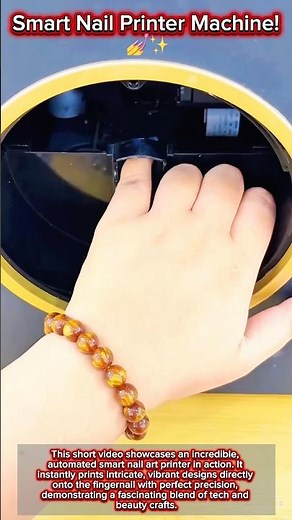 Smart Nail Printer Machine! 💅✨