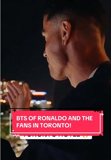 The scenes in Toronto were unbelievable after Portugal's win over Croatia! THOUSANDS gathered outside of the team's hotel to celebrate and they were joined by the players on their balcony! 🙌🇵🇹 ((via YT/Federação Portuguesa de Futebol) #FIFAWorldCup #FIFAWorldCup2026