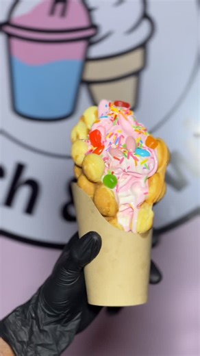 Slush&swirl | Bubble wrap icecream available everyday at slush and swirl . Premium enjoyment | Instagram