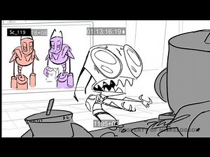 Invader ZIM: Enter the Florpus Animatics / WIPs