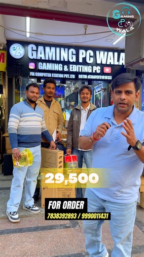 Jitendar Singh | Rs-29,500 Punjab se aaye Customer Full Gaming Pc Setup With Monitor 🖥️🎮 GAMING PC WALA | G-8 KUSAL BAZAR NEHRU PLACE NEW DELHI GAMING PC... | Instagram