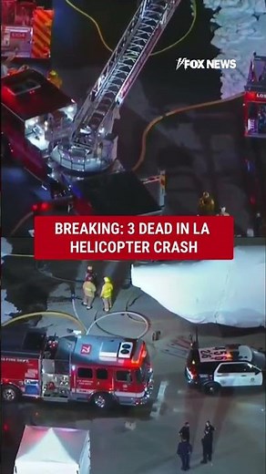 BREAKING: 3 dead in Los Angeles helicopter crash #shorts #foxnews #news #us