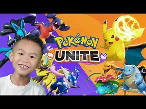 A Fun POKEMON Game! Pokemon Unite Gameplay