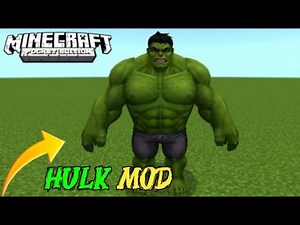 ✓Hulk Addon for Mcpe mod | Hulk mod for Minecraft bedrock edition