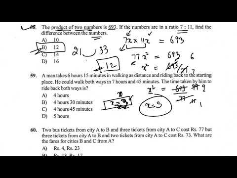 Maths Section Audio Visual Mechanic Question Paper Jkssb Part I
