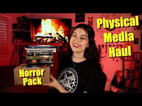 Physical Media Haul + Horror Pack Unboxing | August 2024