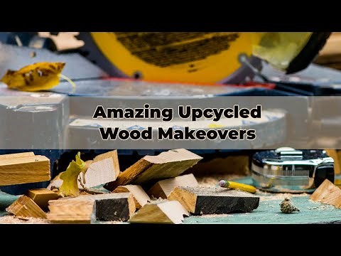 Country Rustic Thrift Flips Makeover * Wood Decor Repurposing & Upcycles