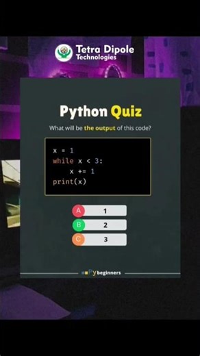 Python quiz tutorial for beginners #python #shorts #shortvideo #tech